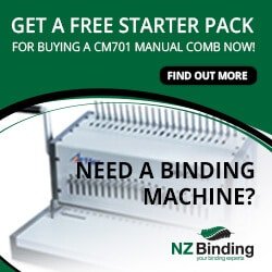 Binding Machines Promotion