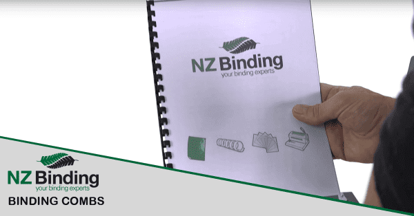 June is all about Binding Supplies NZ for Combs, Coils, Covers and Backs!