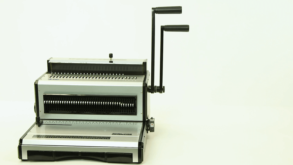 Manual Dual Wire Binding Machine