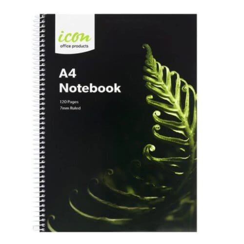Icon Spiral Notebook A4 - 120 pages