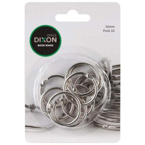 Dixon Chrome Book Rings