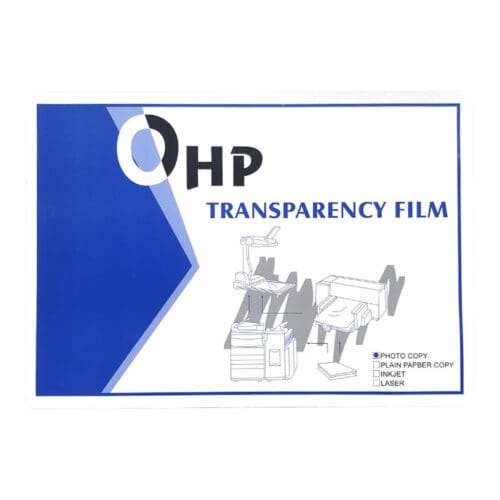 OHP Transparency Film A4 100mic Pack of 100