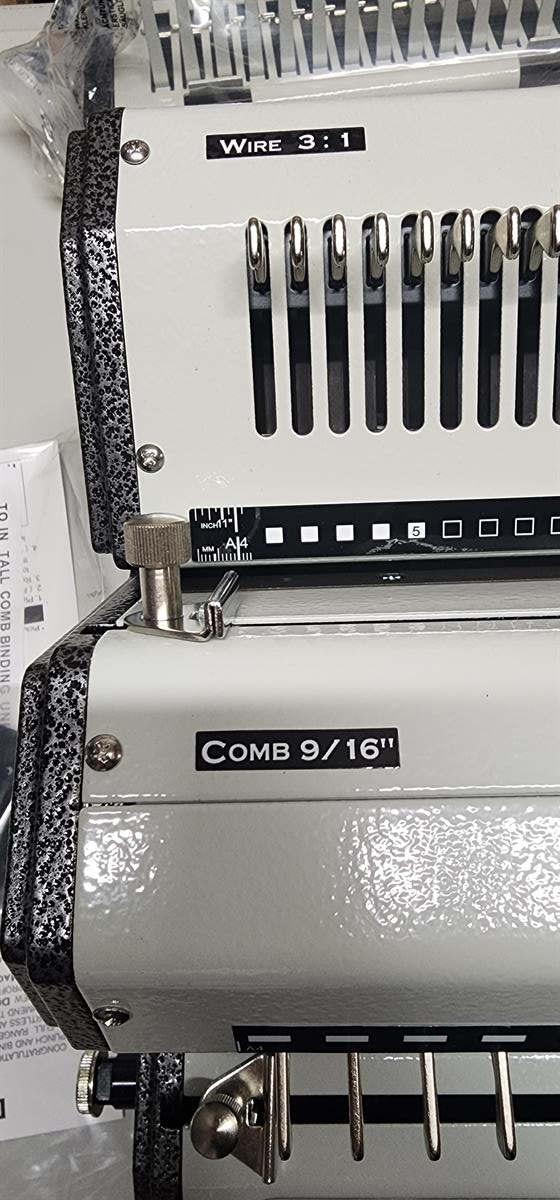 Duomac-C31 3:1 Wire & Comb Combo Binding Machine - Image 38